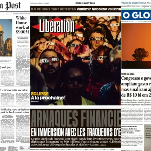 «Inolvidable», «Danza celestial»… Las portadas se rinden al eclipse total de sol