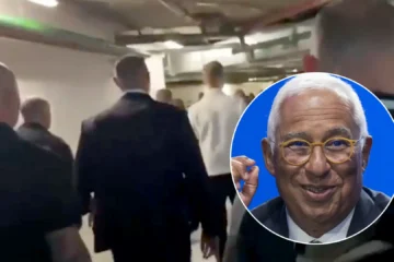 Antonio Costa, evacuado de urgencia a un refugio en Kiev por un ataque ruso