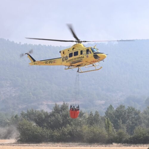 Más de dos mil horas de vuelo: Aragón, la región peor dotada contra incendios, es también la que pide más apoyo de las aeronaves estatales