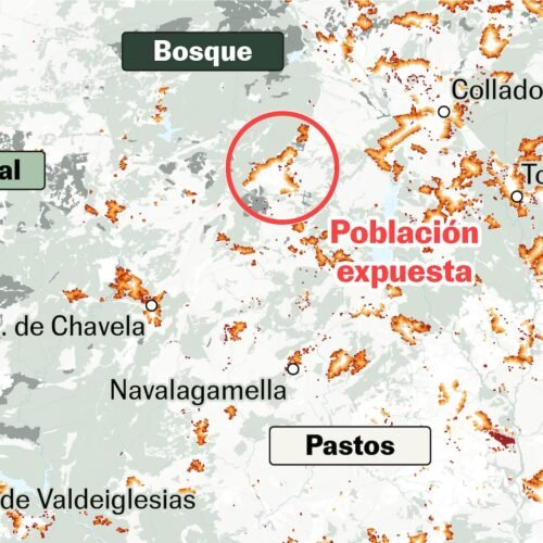 Mapa | 8,5 millones de personas en España viven expuestas estructuralmente a los incendios