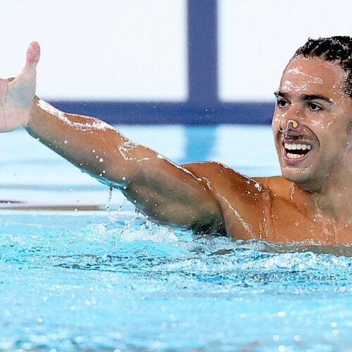 Jordi Cáceres, del claqué al bronce en el solo libre masculino