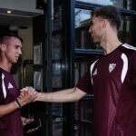Fran González ya es uno más en la concentración del Sevilla FC en Garderen