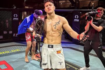Gino van Steenis, luchador de PFL: «Creo que en tres peleas disputaré el título»