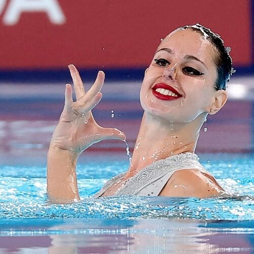 Iris Tio, bronce europeo en el solo libre