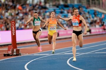 Maribel Pérez se despide en semifinales del hectómetro y ya se enfoca en los relevos