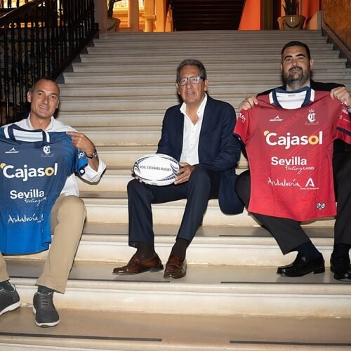 El Real Ciencias Rugby y la Fundación Cajasol seguirán caminando de la mano