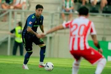 Valentín Gómez: «Agradecí el interés de Coudet para llevarme a River, pero le dije que estoy muy contento en el Betis»