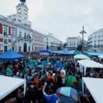 Acampada en la Puerta de Sol, en directo | El Sindicato de Inquilinas avisa: seguirá movilizándose aunque el Gobierno incluya en decreto los contratos indefinidos