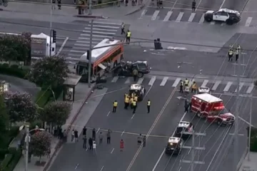 Así se vivió desde dentro el accidente del helicóptero que dejó tres muertos en Los Ángeles: «¿No puedes subir?»