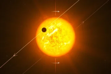 Descubren un exoplaneta «rebelde» que orbita en sentido contrario al de su estrella