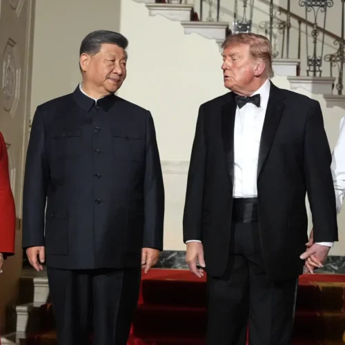 Trump y Melania agasajan a Xi Jinping y Peng Liyuan con una cena de Estado en la Casa Blanca