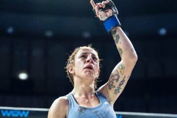 Sara Viéitez, ante el primer cinturón femenino de WOW: «Es algo histórico en las MMAs en España»