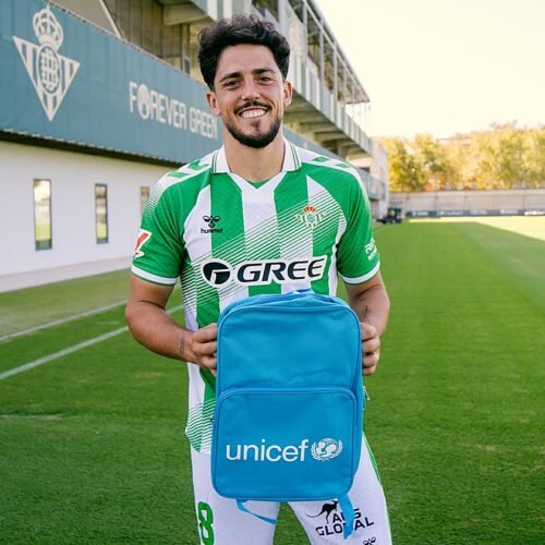 El Betis se une a UNICEF para lanzar ‘El Betis hace escuela’