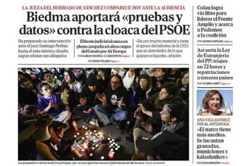Portada de EL MUNDO del jueves 8 de octubre de 2026