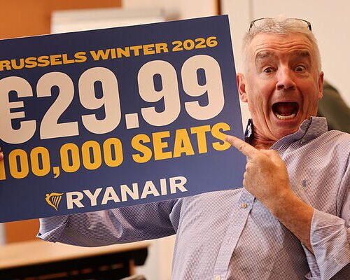 Ryanair cancela rutas de Bruselas con Barcelona, Madrid, Valencia y Málaga por el aumento de tasas en Bélgica
