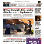 Portada de EL MUNDO del jueves 22 de octubre de 2026
