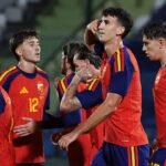 Ángel Ortiz vuelve a tener minutos con la sub 21 en la apabullante victoria ante San Marino