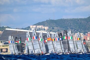 Italia ha sido la gran triunfadora en el Europeo de Nacra 15 en Barcelona