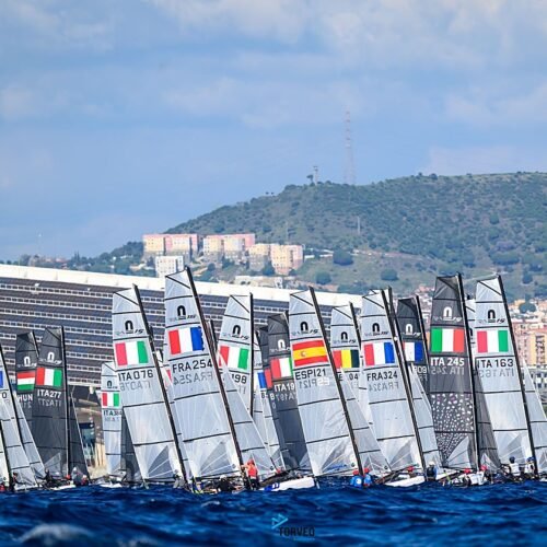 Italia ha sido la gran triunfadora en el Europeo de Nacra 15 en Barcelona