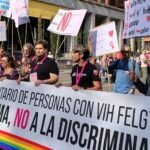 El Orgullo positivo reivindica en Madrid la dignidad de las personas con VIH: “Los prejuicios han perdurado demasiado tiempo”