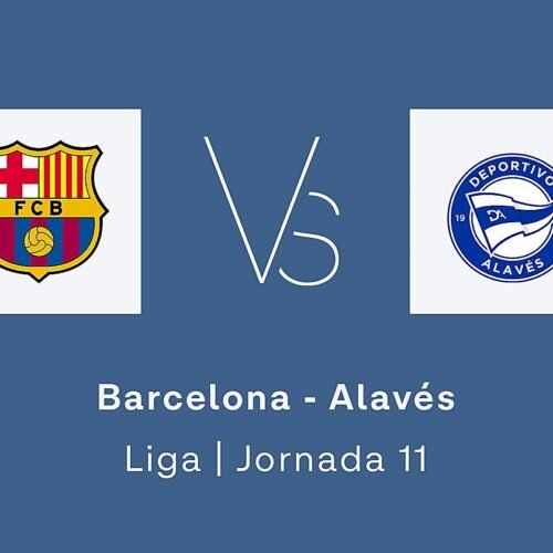 Barcelona – Alavés, en directo: cómo va el partido, resultado y goles del partido de la Liga hoy, en vivo